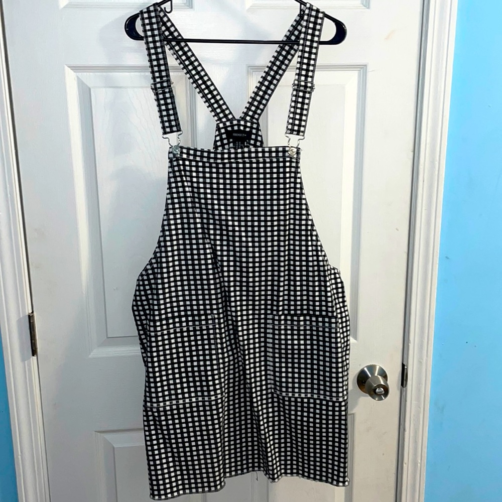 Pinafore/overall dress